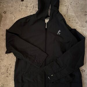 Disney Black Hooded Jacket with Mickey Mouse